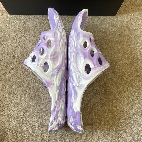 Merrell Hydro Moc Sliders Size UK 12 Lilac Slippers Sandals - Picture 7 of 8